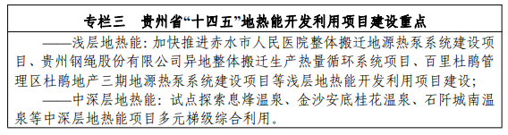 地大熱能：貴州新能源發(fā)展“十四五”規(guī)劃地?zé)嵬顿Y超100億！